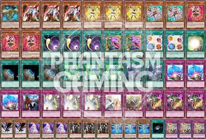 Trickstar Deck Dimensional Barrier Skull Meister D.D. Crow Yugioh - Picture 1 of 1