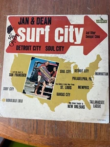 Jan & Dean- Surf City And Other Swingin' Cities LP 1963 Rock Pop Surf - Picture 1 of 6