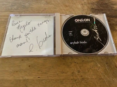 Erykah Badu AUTOGRAPHED CD Single "On & On" - Image 1 of 3