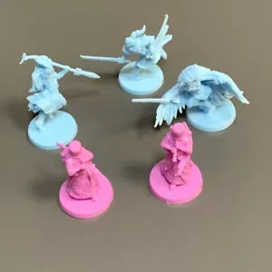 5X Warriors Dragonfly Bushi Shinto Samurai Rising Sun Miniatures Board Game DND - Picture 1 of 4