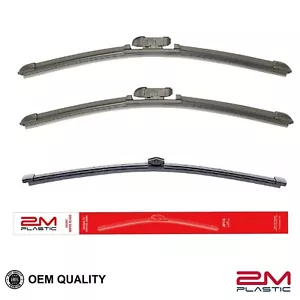 Front and Rear Wiper Blades For Porsche PANAMERA 2017-2022 22" 21" - Foto 1 di 3