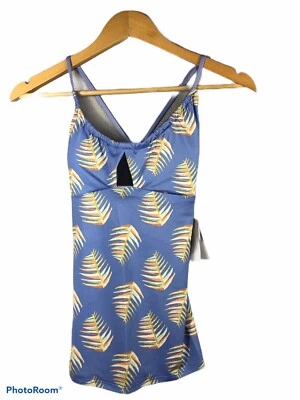 Patagonia Glassy Dawn Tankini Top in Palms of my Heart Print Size Small NWT - Image 1 of 4