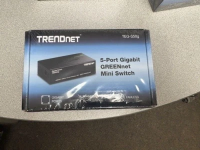 TRENDnet TEG-S50g 5-Port Gigabit GREENnet Mini Switch - Image 1 of 2