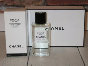 Chanel L'Huile Rose Body Massage Oil 250ml/8.4oz -New - Picture 1 of 7