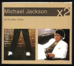 Michael Jackson - Off The Wall/Thriller **Australian 2CD Album SET**EXC - Picture 1 of 10