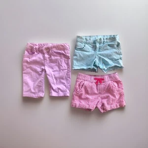 Lot of 3 Girls 5T Shorts Children’s Place, 365 Kids, Gymboree - Picture 1 of 5