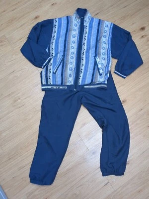 Conjunto de chaqueta y pantalón vintage COACO para mujer pequeño de seda pura talla grande Foto 1 de 4