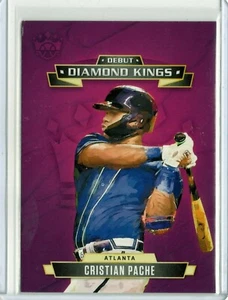 CRISTIAN PACHE Braves 2021 MLB DIAMOND KINGS DEBUT INSERT - Bild 1 von 2
