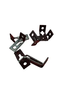 50 Quick tie off snare combo ends coated black Snaring swivels - Picture 1 of 1