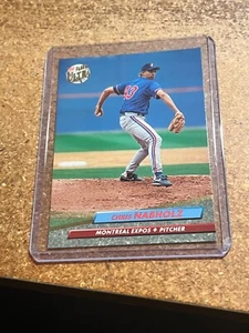 1992 Fleer Ultra Baseball # 521 Chris Nabholz - Picture 1 of 4