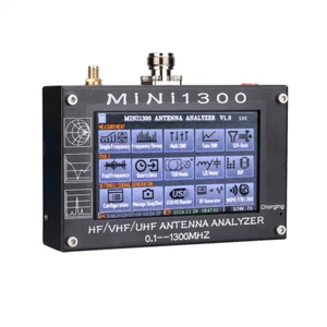 4.3" LCD 0.1-1300MHz HF/VHF/UHF ANT SWR Antenna Analyzer Meter Tester Mini1300 - Picture 1 of 12