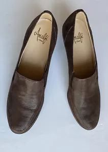 Amalfi by Rangoni Leather Loafer Shoes - Picture 1 of 5