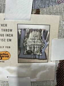 New Jacquard Throw Blanket God Made You My Mother perfect for Mother’s Day (new) - Picture 1 of 4