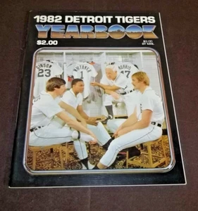 1982 Detroit Tigers Yearbook - Picture 1 of 2