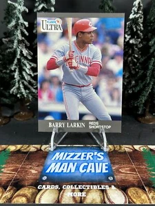 1991 Fleer Ultra Baseball Barry Larkin Reds Base Card 96 - Picture 1 of 2