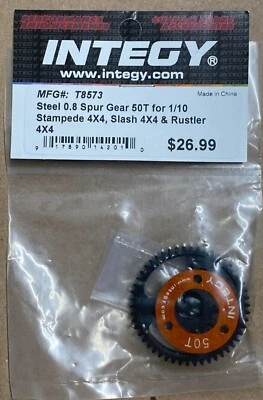 Traxxas Stampede 4x4 / Rustler 4x4 Steel 0.8 Spur Gear 50T by Integy T8573 - Image 1 of 2