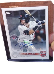 2022 Topps Pro Debut Tyler Black Autograh Auto PD-180 Brewers Ships FREE 
