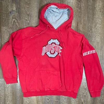 Sudadera con Capucha Roja NCAA OHIO STATE BUCKEYES - Talla XL Stadium Athletics Foto 1 de 4