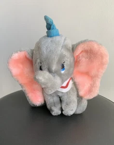 Rare Vintage Disney Dumbo the Elephant Plush Toy Collectible Walnut Stuffed 1980 - Picture 1 of 9