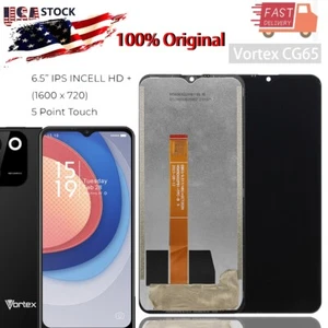 Original Digitizer LCD Display Touch Screen Assembly For VORTEX CG65 New - Picture 1 of 7