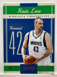 2010-11 Classics Timeless Tributes Silver Card #37 Kevin Love 132/250 Z3 - Picture 1 of 2