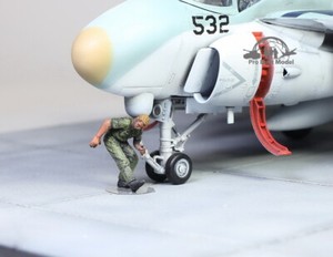 USAF Ground Support Crew 1:72 Pro Built Model #5