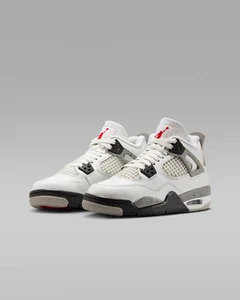 Air Jordan 4 Retro OG GS White Cement 2025 Size 7Y - IB4171-100 NEW - Picture 1 of 5