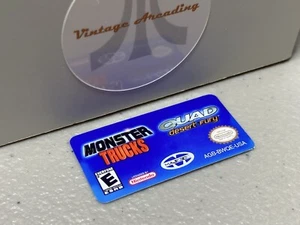 Monster Trucks/Quad Desert Fury (Nintendo Gameboy Advance) Ersatzetikett - Bild 1 von 1