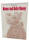 Longaberger Pottery Mama and Baby Bunny Easter Cookie Mold