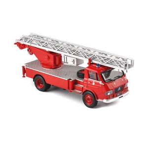 Diecast 1:43 Scale Pompiers Fire Truck Red Vehicles Car Display Toy Kids Gift - Picture 1 of 11