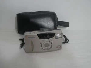 Canon Sure Shot 76 Zoom Data 35 mm fotocamera punta e scatta pellicola (2C2) - Foto 1 di 8