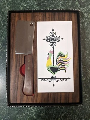 Cuchillo Cuchilla Tablero Queso Azulejo MCM Barlow Caja Original Gallo Japón Foto 1 de 4