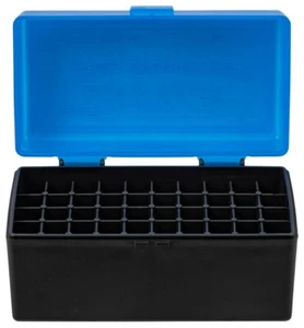 Berry's Munitionskiste 243 / 308 Win 50 rund blau / schwarz Polypropylen - 82467 - Bild 1 von 1