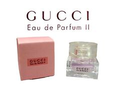 Discontinued Gucci II Eau De Parfum Gucci ii 0.17oz/5ml Miniature Rare FAST SHIP