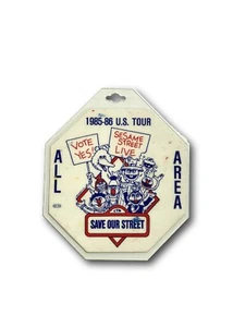 Sesamstraße Live authentische US-Tour 1985 86 Backstage Konzert Pass COA - Bild 1 von 3