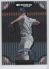 2002 Donruss Stat Line Career /318 Kevin Brown #62