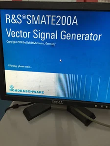 Rohde & Schwarz R&S Vector Signal Generator SMATE200A SMATE 200 Dual 3GHz - Picture 1 of 9