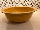 VINTAGE 1940s FIESTA UNLISTED SALAD BOWL YELLOW 8 1/2 INCH HOMER LAUGHLIN