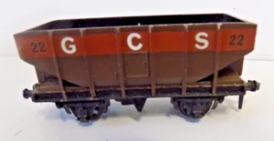 G.C.S. BROWN HOPPER WAGON REPAINTED OO GAUGE BY HORNBY DUBLO - Picture 1 of 6