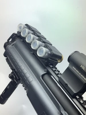 5 Round Mini Shot Shell Holder 12 Gauge Picatinny - Image 1 of 4