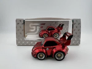 1PCS SJF 1/64 Resin Car Model Porsche RWB 993 Q Car Toy Gift Collection - Picture 1 of 7