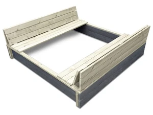 EXIT bac à sable XL "Aksent", FSC 100%, avec banquettes - article B bon - Photo 1/4