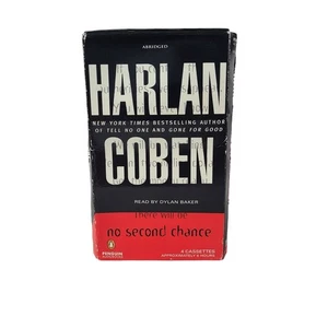 No Second Chance Audiobook Harlan Coben 4 Cassettes Abridged 2003 - Imagen 1 de 6