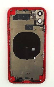 📱 Apple iPhone 11 🔧 OEM Rear Housing / Back Cover Frame (Red) 🟥 ☆ - Picture 1 of 2