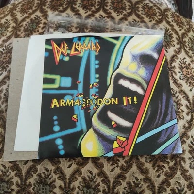Def Leppard - Armageddon It / Release Me - Mercury 870 692-7 - M PS - Image 1 of 4