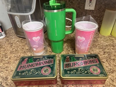 ✨️ Dunkin Donuts (Munchkin Wicked & Sabrina Carpenter) x Stanley Bundle✨️ - Image 1 of 4