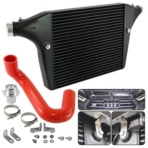 Competition Ladeluftkühler Kit für Audi A4 B9/A5 F5 2,0TFSI 3,0TDI 2015+ Rot - Picture 1 of 10