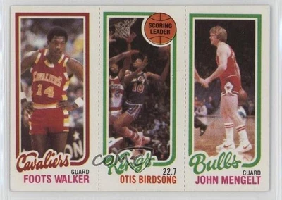 1980-81 Topps Foots Walker Otis Birdsong John Mengelt #48-122-60 - Image 1 of 2