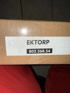 NEW IKEA EKTORP Standing Chaise Lounge Cover Slipcover - Blue - Picture 1 of 4