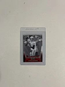 2020 Leaf Draft - Flashback Aaron Rodgers #91 Red - Picture 1 of 2
